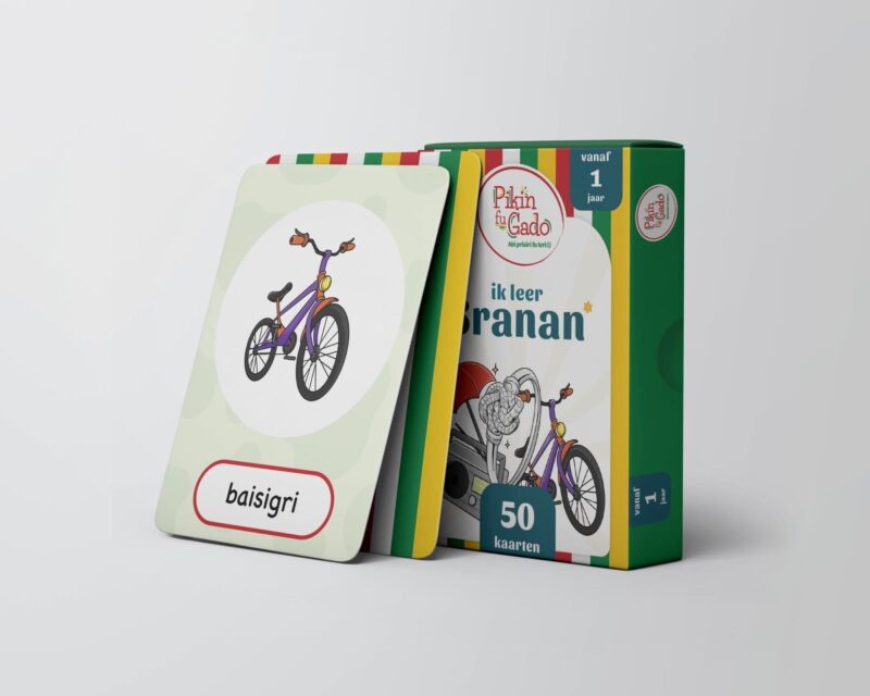 Speelkaarten – Ik leer Sranan