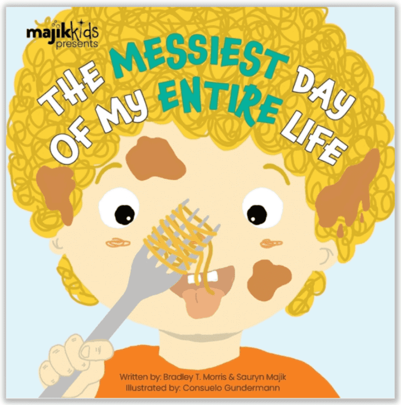 Engelse kinderboek - The messiest day of my life