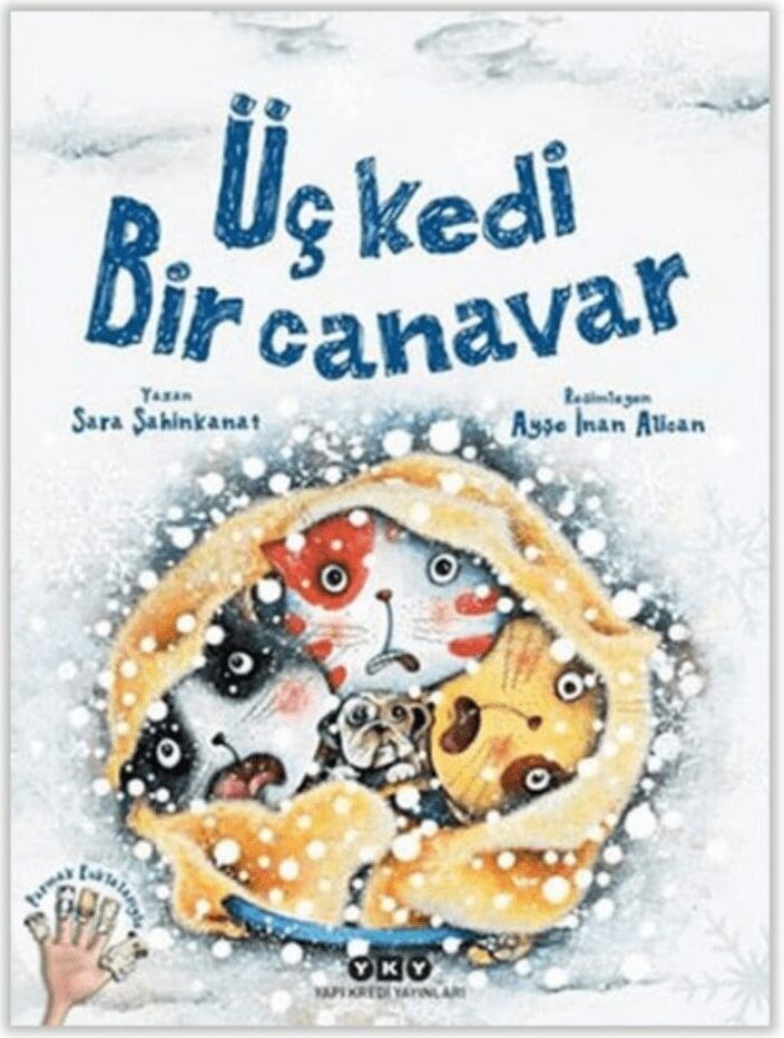 Üç Kedi Bir Canavar - Turkse kinderboek