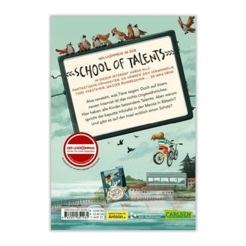 School of Talents 1: Erste Stunde: Tierisch laut! - Duitse kinderboeken