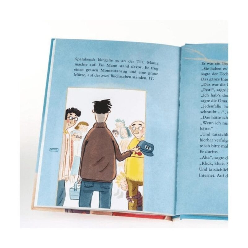 Der Tag, an dem die Oma das Internet kaputt gemacht hat - Duitse kinderboek