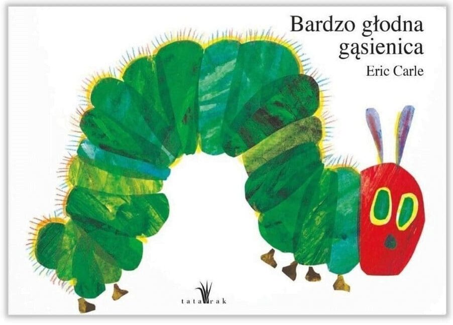 Bardzo głodna gąsienica mała - Poolse kinderboek