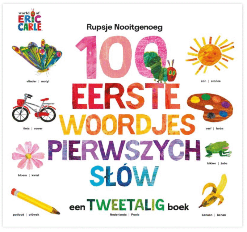 Rupsje Nooitgenoeg - 100 eerste woordjes / Pierwszych słów