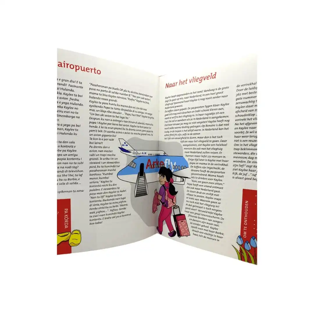 Kaylee ta haña klòmp/ Kaylee krijgt klompen - Afbeelding 3