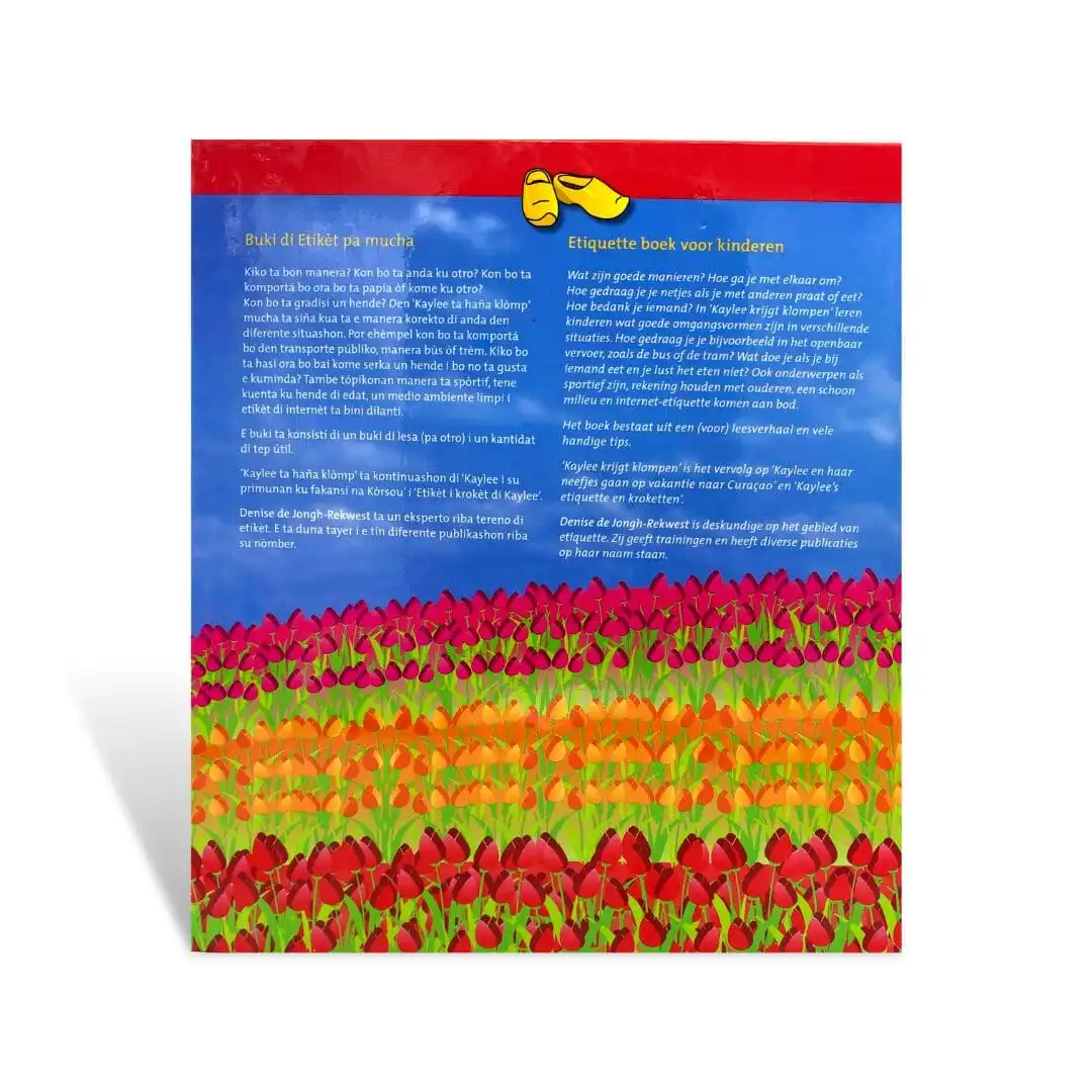 Kaylee ta haña klòmp/ Kaylee krijgt klompen - Afbeelding 2