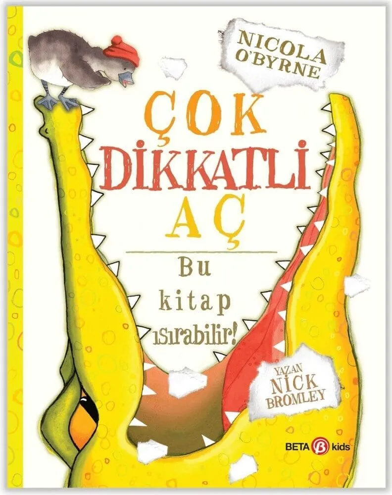 Çok Dikkatli Aç Bu Kitap Isırabilir! - Turkse kinderboeken