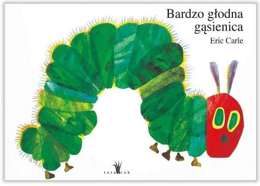 Bardzo głodna gąsienica mała - Poolse kinderboek
