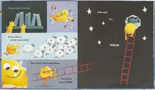 Trincas - É hora de dormir! - Portugese prentenboek