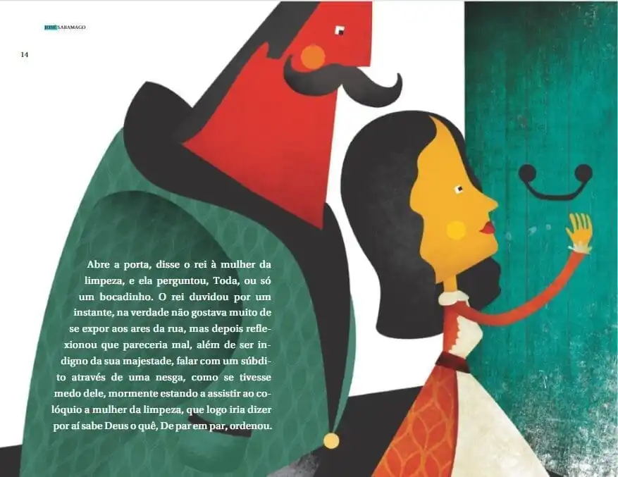 O Conto da Ilha Desconhecida - Portugese boek