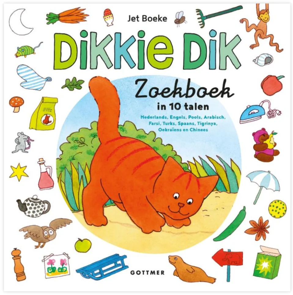 Dikkie Dik - Zoekboek in 10 talen